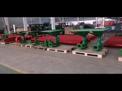 حفرة خلط الطين في حقول النفط 0.25 إلى 0.4mpa 180m3/H مغلفة بالايبوكسي